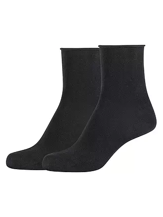 CAMANO | Rollsocken 2er Pkg black | 